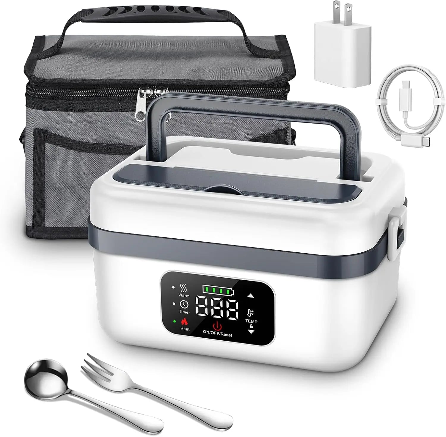 Portable Electric Heated Lunch Box