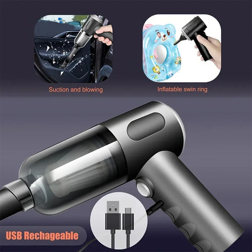Cordless Mini Handheld Vacuum detalle