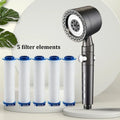 High Pressure Water-Saving Shower Head, 5 Modes