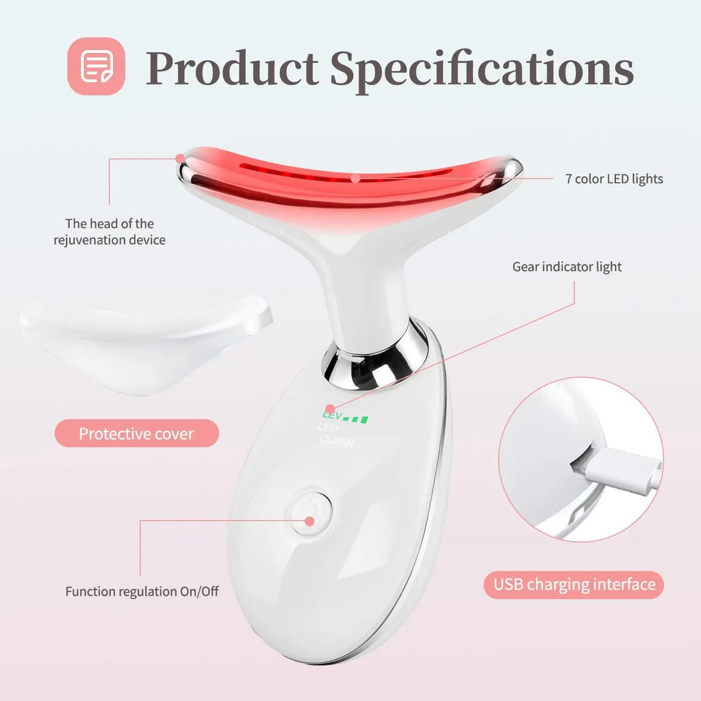 LED Facial and Neck Sculpting Wand